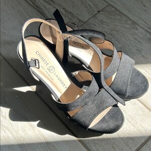 Chinese Laundry Elegant Black Sandals